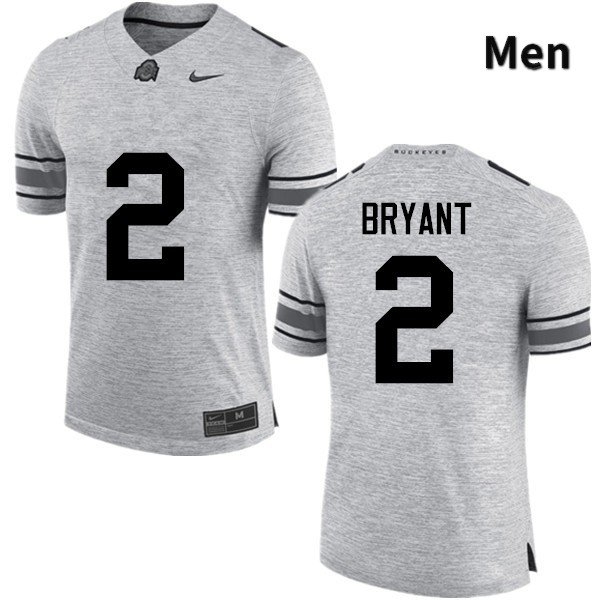 Ohio State Buckeyes Christian Bryant Men's #2 Gray Game Stitched College Football Jersey